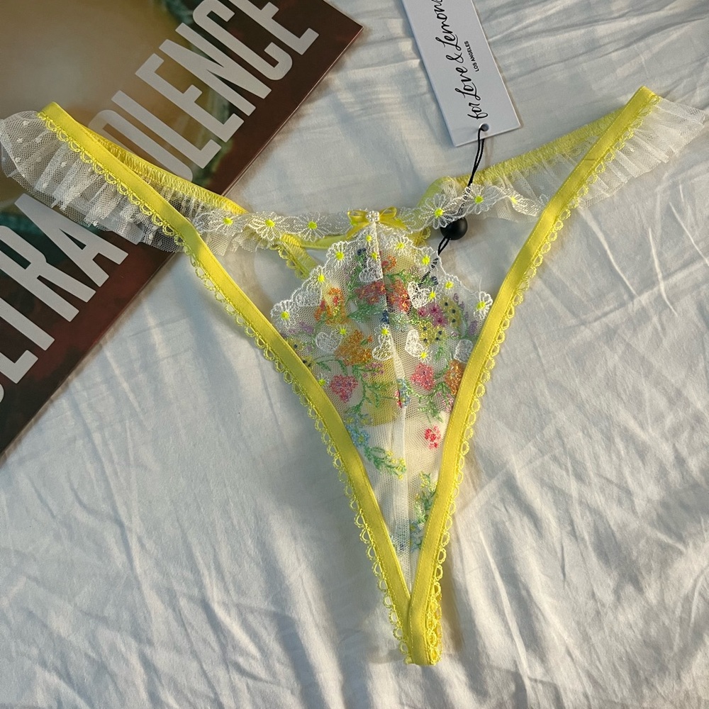 For Love and Lemons Thong